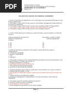 Department of Accountancy: Page - 1