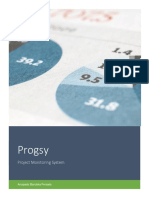 Progsy - Project Monitoring System
