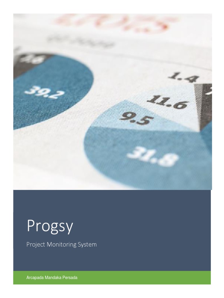 Progsy - Project Monitoring System | PDF