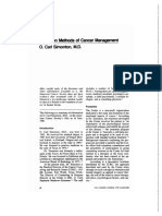 CA A Cancer J Clinicians - January February 1982 - Unproven Methods of Cancer Management O Carl Simonton M D