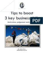 Tips To Boost 3 Key Business Skills