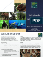 WCS Indonesia: The Wildlife Crimes Unit