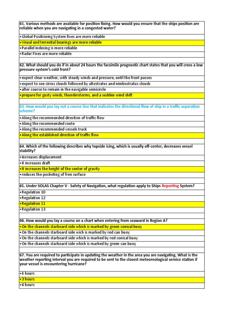 How Would You Lay Out A Course Line That Indicates The Directional Flow ...