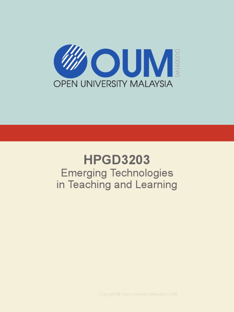 HPGD3203 Emerging Tech in Teaching Learning - Esept21 (CS) | PDF ...