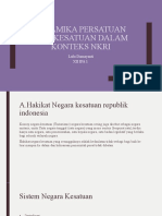 Dinamika Persatuan Dan Kesatuan Dalam Konteks Nkri: Lulu Damayanti Xii Ipa 1