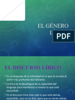 El Género Lírico