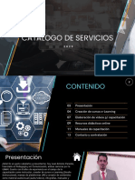 Catálogo de servicios de capacitación 2023