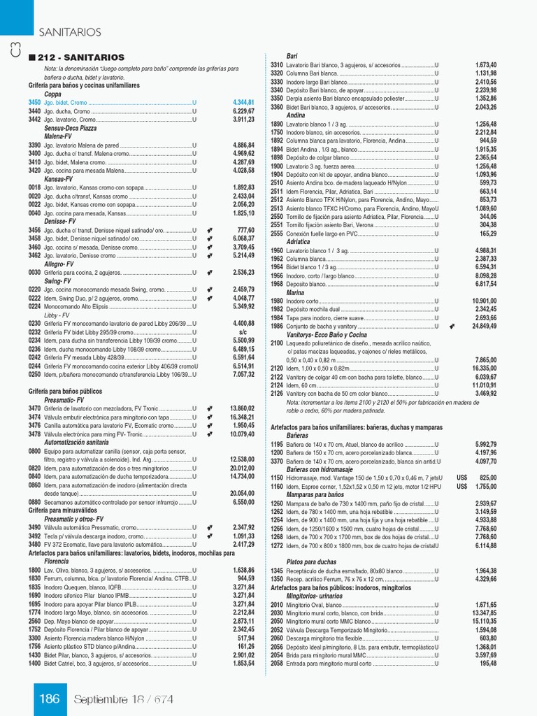 Errata 674 D | PDF | Electrodoméstico | Ingeniería hidráulica