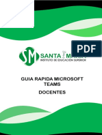Guia Rapida Microsoft Teams Docentes