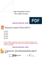 Design of Hydraulic Circuits Part-1 (Basic Circuits) : Creating Creators - Sltiet