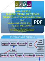 Praktek Peradilan Perdata 1 Kuasa & Gugatan