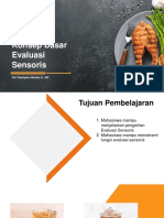 EVALUASI SENSORIS