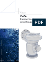 Vmoa Transformer Oil Circulation Pump: Flow Equipment