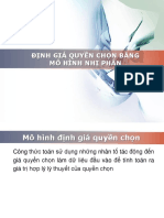 Chuong 04 - Dinh Gia Quyen Chon Bang Mo Hinh Nhi Phan