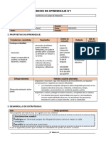 V - Sesiones Del 06 Al 10 de Marzo