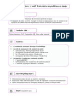 1 - Fiche Technique de La Formation Sur Les Techniques de Résolution de Problèmes en Équipe-Rev 01-Juin 2018