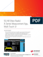 5G NR (New Radio) X-Series Measurement