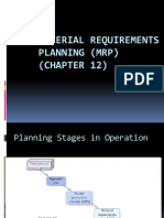 Material Requirements Planning (MRP) (CHAPTER 12)