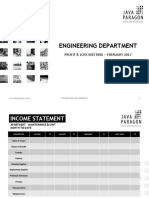 Engineering Department: Profit & Loss Meeting - February 2017