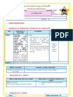 2° E1 S2 Sesion D2 Religion La Creacion