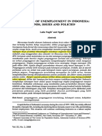 Challenges of Unemployment in Indonesia Trends, Issues and Policies