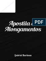 Apostila de Alongamentos: Gabriel Barbosa