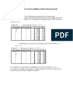 Función de Autocorrelación Parcial (Fap)