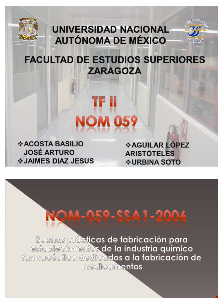 Nom 059 | PDF | Calidad (comercial) | Residuos