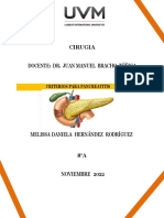 Cirugia Docente: Dr. Juan Manuel Bracho Zúñiga: Criterios para Pancreatitis