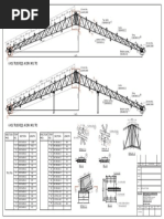 6 Nos. Truss Reqd. As Drn. Mkd. Tr3: Erection Mkd. Item NO. Section Length Erection Mkd. Item NO. Section Length