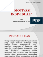 Motivasi Individual