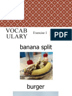 VOCABULARY (U5) Dishes