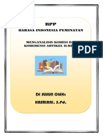 Di Susun Oleh: Hasriani, S.PD.: Bahasa Indonesia Peminatan