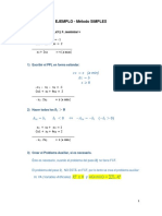 Método SIMPLEX - Basico - Ejemplos