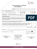 Departamento de Registro y Acreditación Informe Bimestral: Actividades (Resumen) Horas Laboradas