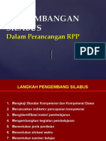 Pengembangan Silabus