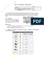 Unidad 4 - Evaluación: Matemática: Cantidades Ejemplo