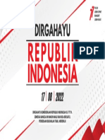 Banner Ucapan Dirgahayu Republik Indonesia
