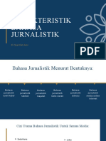 Pertemuan 2 Karakteristik Bahasa Jurnal