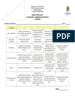 Rúbrica Habilidades - Competencias Matemáticas. COBAEM