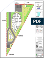 Guerite: Plan / Elevations / Coupe Aa: Phosboucraa - Ocp