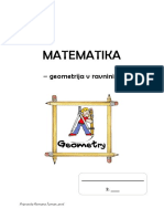 Matematika: - Geometrija V Ravnini