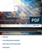 Hspa r8 Enhanced Serving Cell Change Performance Evaluation