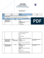 Lucan Central Colleges Inc: Weekly Learning Plan