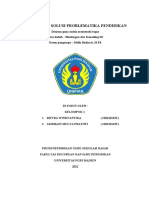 Alternatif Solusi Problematika Pendidikan