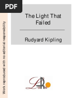 The Light That Failed Author Rudyard Kipling