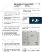 Prueba Dogma Central de La Biología Molecular