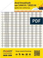 Jadwal Imsak Maxim