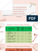 Evaluasi Kinerja Upaya Kesehatan Lingkungan Februari 2023: Sri Purwaningrum