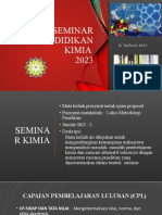 Seminar Pendidikan Kimia 2023: Dr. Ida Farida, M.PD